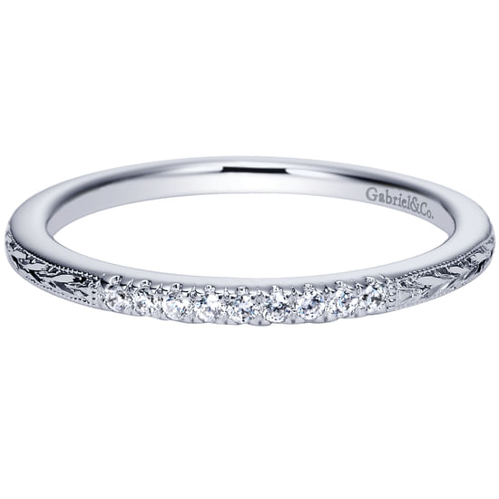 Gabriel - Platinum   Matching Wedding Band