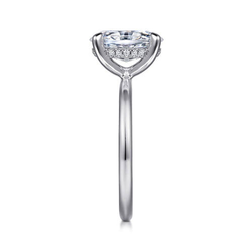 Platinum Oval Diamond Engagement Ring Platinum Oval Diamond Engagement Ring