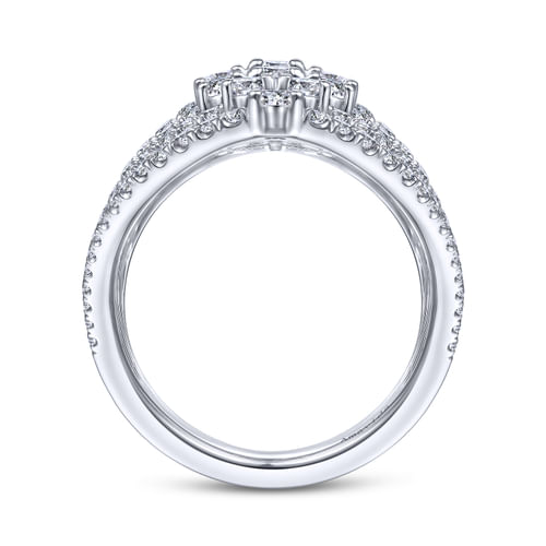 Platinum Diamond Ladies Ring
