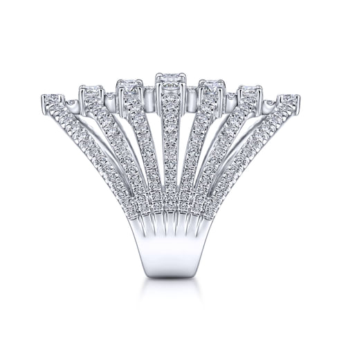 Platinum Diamond Ladies Ring