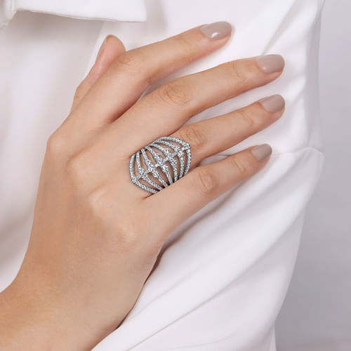 Platinum Diamond Ladies Ring