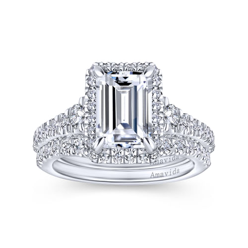 Platinum Diamond Matching Wedding Band