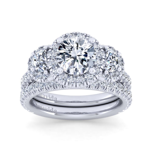 Platinum Diamond Matching Wedding Band