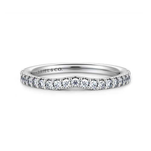 Platinum Diamond Wedding Band