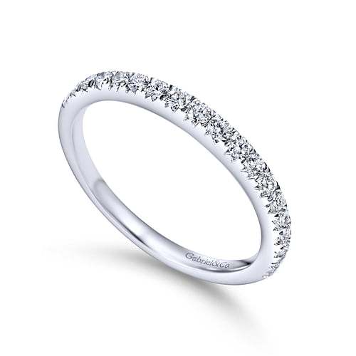 Platinum Diamond Wedding Band