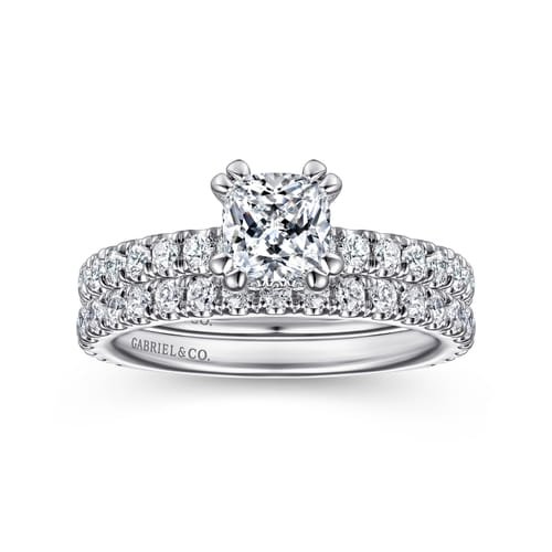 Platinum Hidden Halo Diamond Engagement Ring Platinum Hidden Halo Diamond Engagement Ring