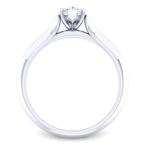 Platinum Marquise Shape Diamond Engagement Ring