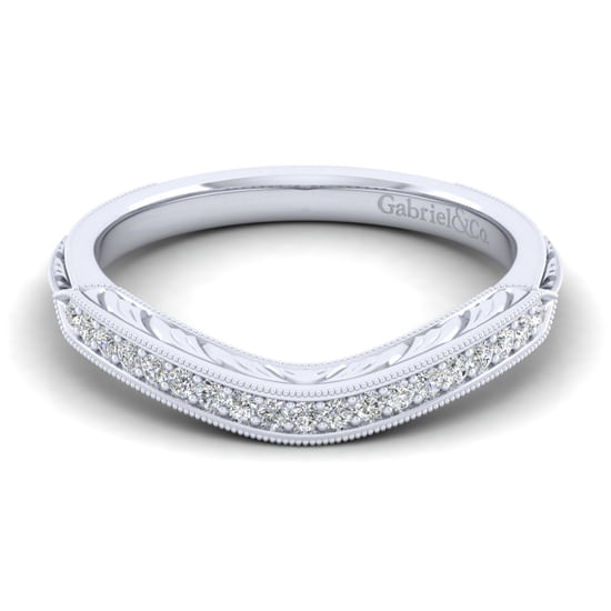 Gabriel - Platinum Matching Wedding Band