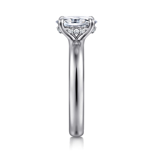Platinum Oval Diamond Engagement Ring Platinum Oval Diamond Engagement Ring