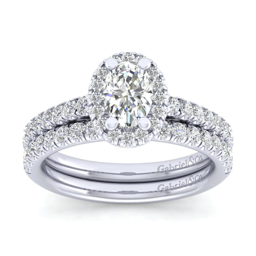 Platinum Oval Halo Diamond Engagement Ring Platinum Oval Halo Diamond Engagement Ring