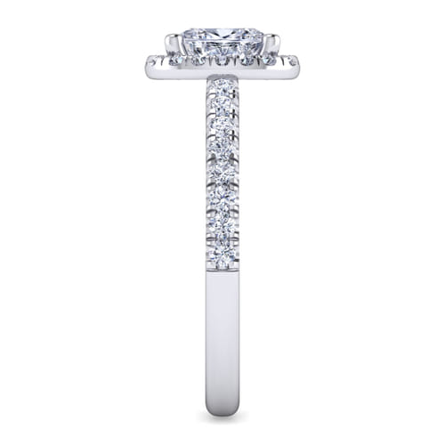 Platinum Oval Halo Diamond Engagement Ring Platinum Oval Halo Diamond Engagement Ring
