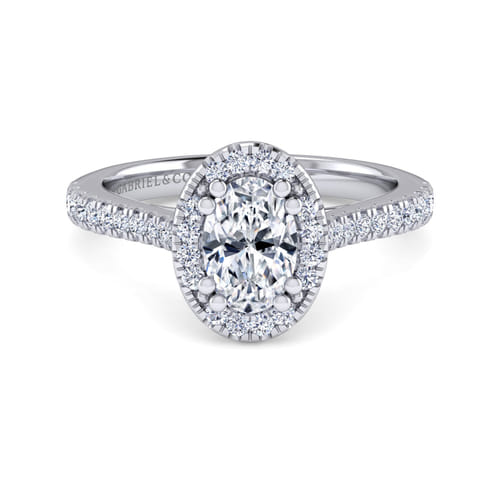 Platinum Oval Halo Diamond Engagement Ring Platinum Oval Halo Diamond Engagement Ring