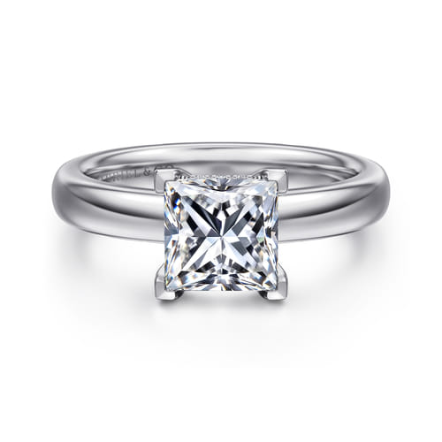 Platinum Princess Cut Diamond Engagement Ring Platinum Princess Cut Diamond Engagement Ring