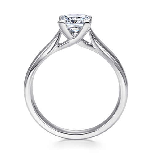 Platinum Princess Cut Diamond Engagement Ring