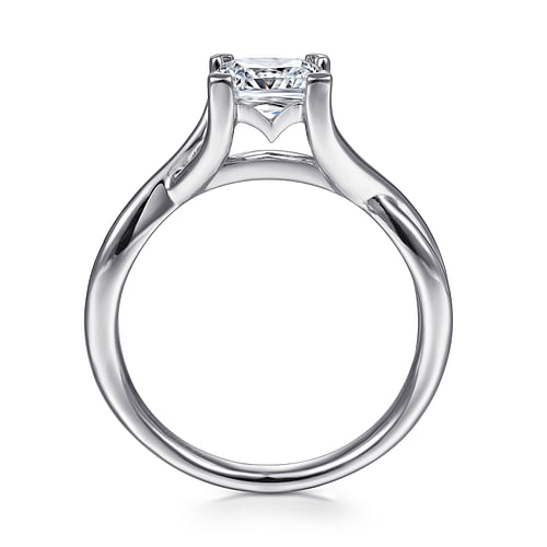 Platinum Princess Cut Diamond Engagement Ring