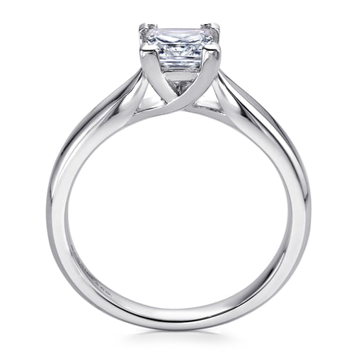Platinum Princess Cut Diamond Engagement Ring
