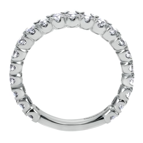 Platinum Prong Set Diamond Wedding Band