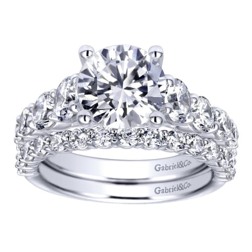 Platinum Round Diamond Engagement Ring Platinum Round Diamond Engagement Ring