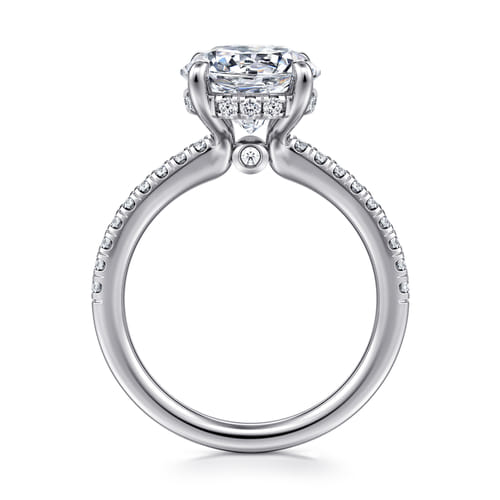 Platinum Round Diamond Engagement Ring Platinum Round Diamond Engagement Ring