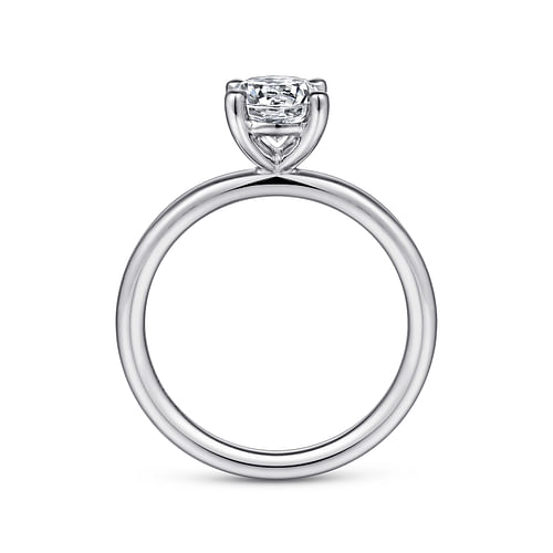 Platinum Round Solitaire Engagement Ring