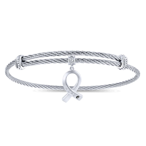 Silver/ Stainless Steel Fashion Bangle