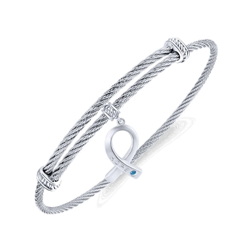 Silver/ Stainless Steel Fashion Bangle