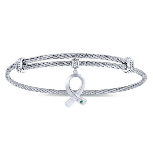 Silver/ Stainless Steel Fashion Bangle