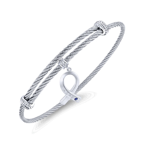 Silver/ Stainless Steel Fashion Bangle