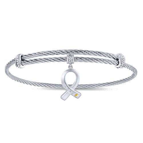 Silver/ Stainless Steel Fashion Bangle