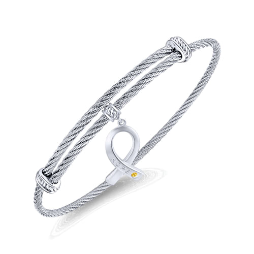 Silver/ Stainless Steel Fashion Bangle