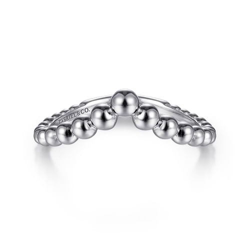 Sterling Silver Bujukan Chevron Ring
