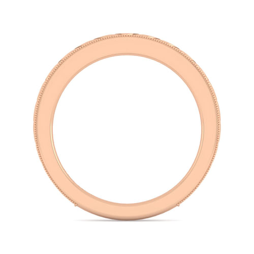 Vintage 14K Rose Gold Matching Wedding Band