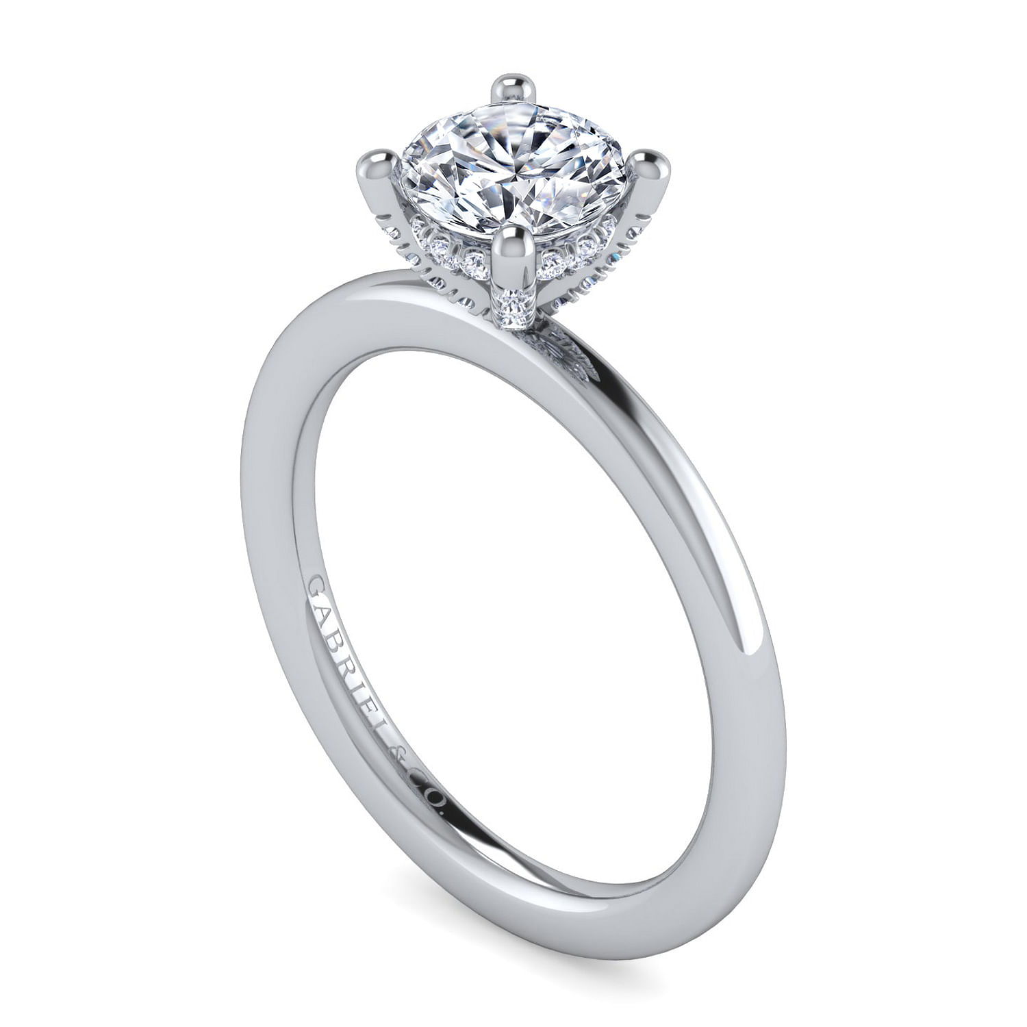 Solitaire Engagement Rings - Gabriel & Co.