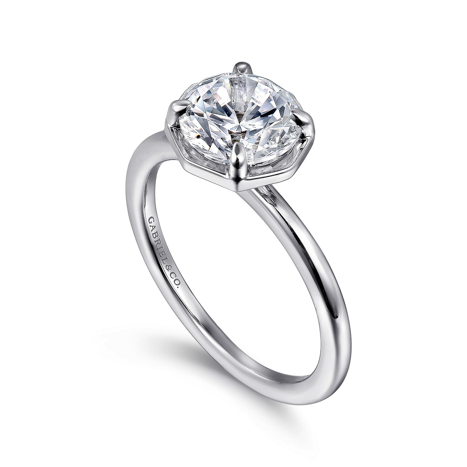 Solitaire Engagement Rings - Gabriel & Co.