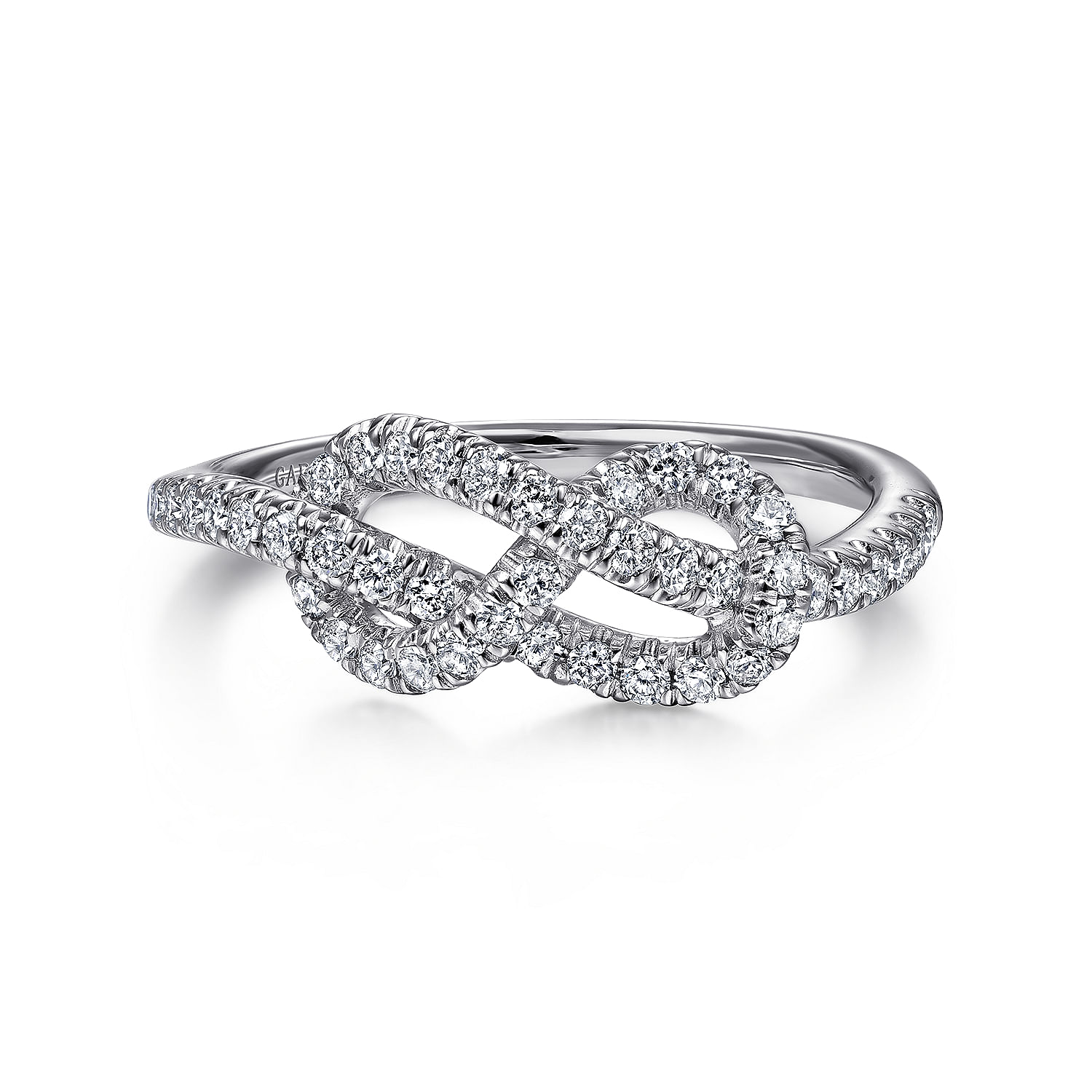 Love knot sale diamond ring