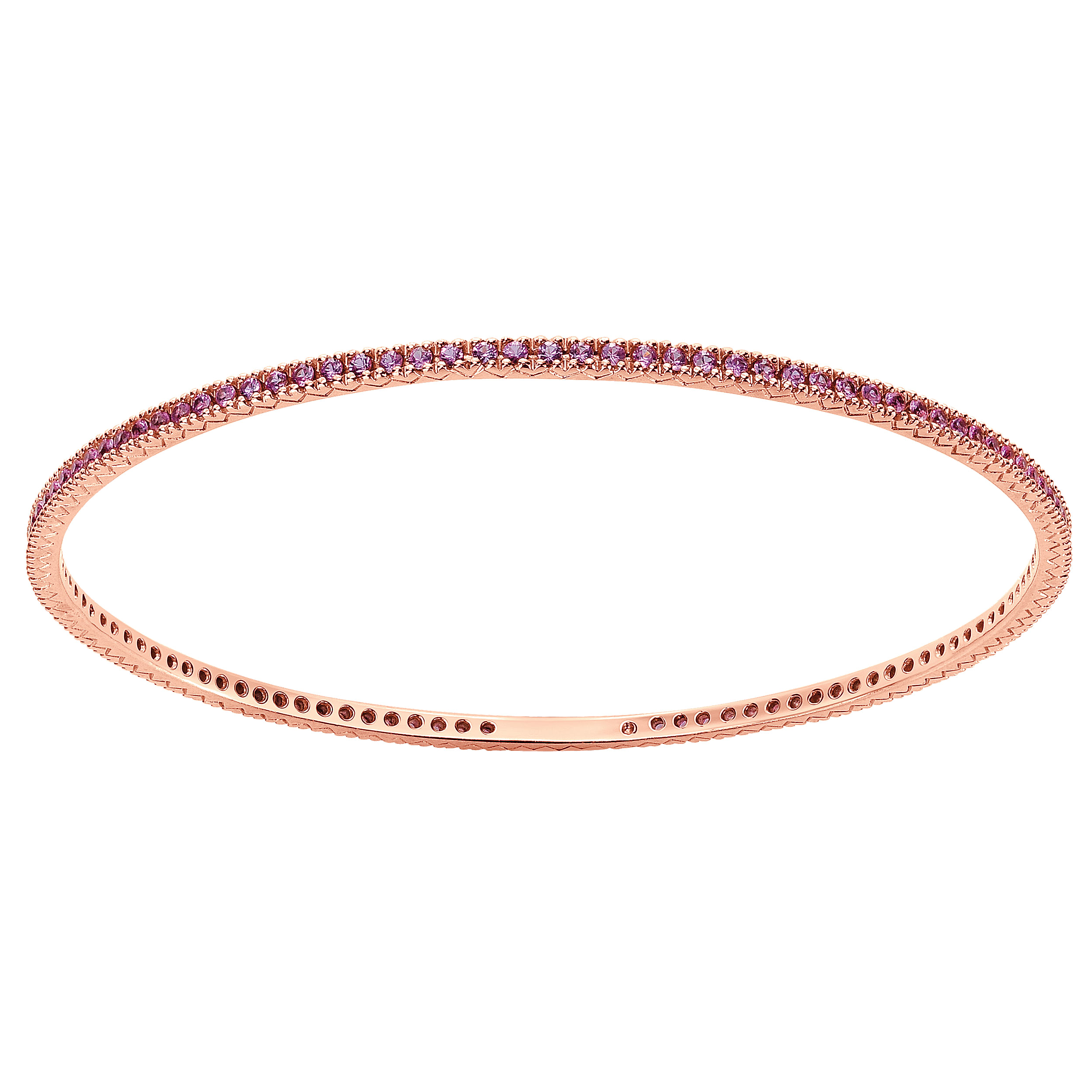 14k Pink Gold Pink Sapphire 14k Pink Gold Pink Sapphire