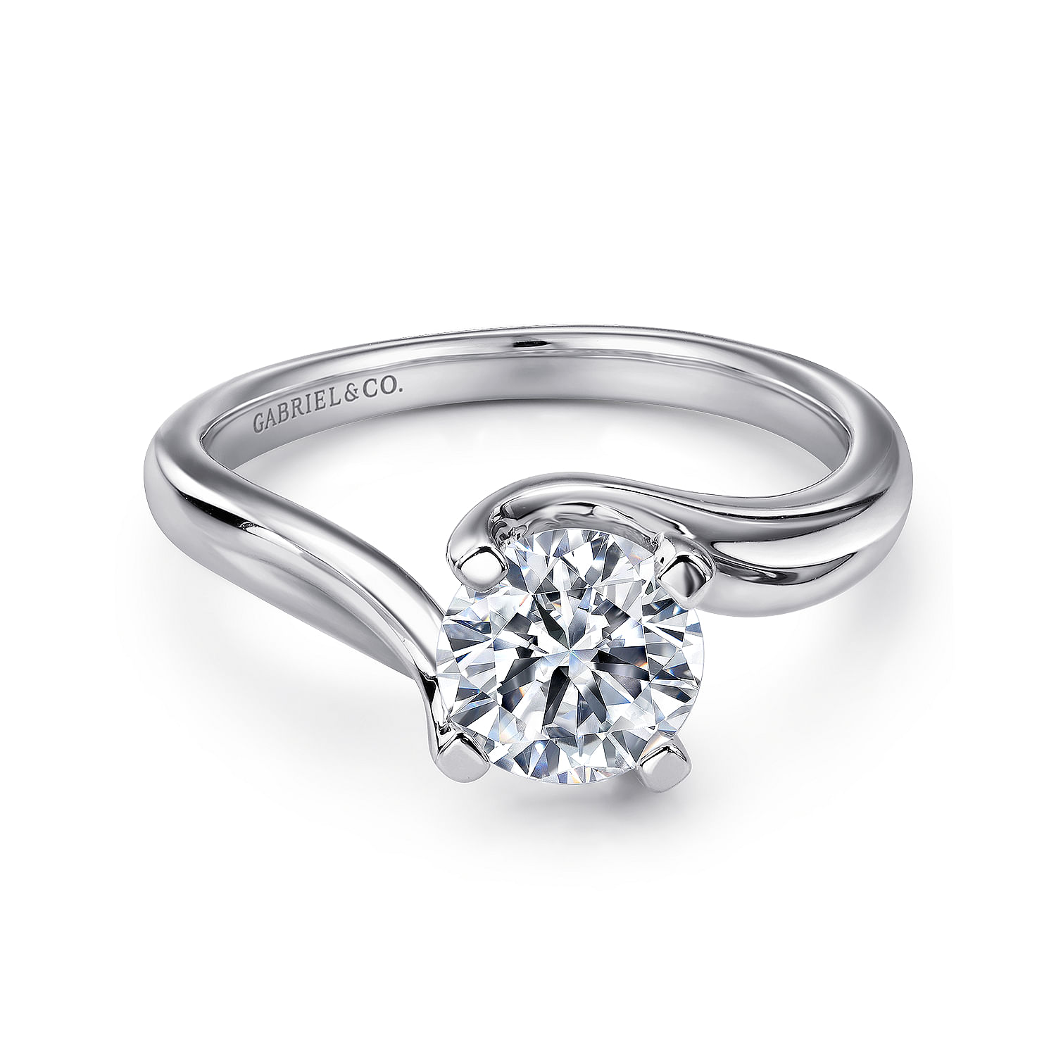 14k White Gold Bypass 14k White Gold Bypass