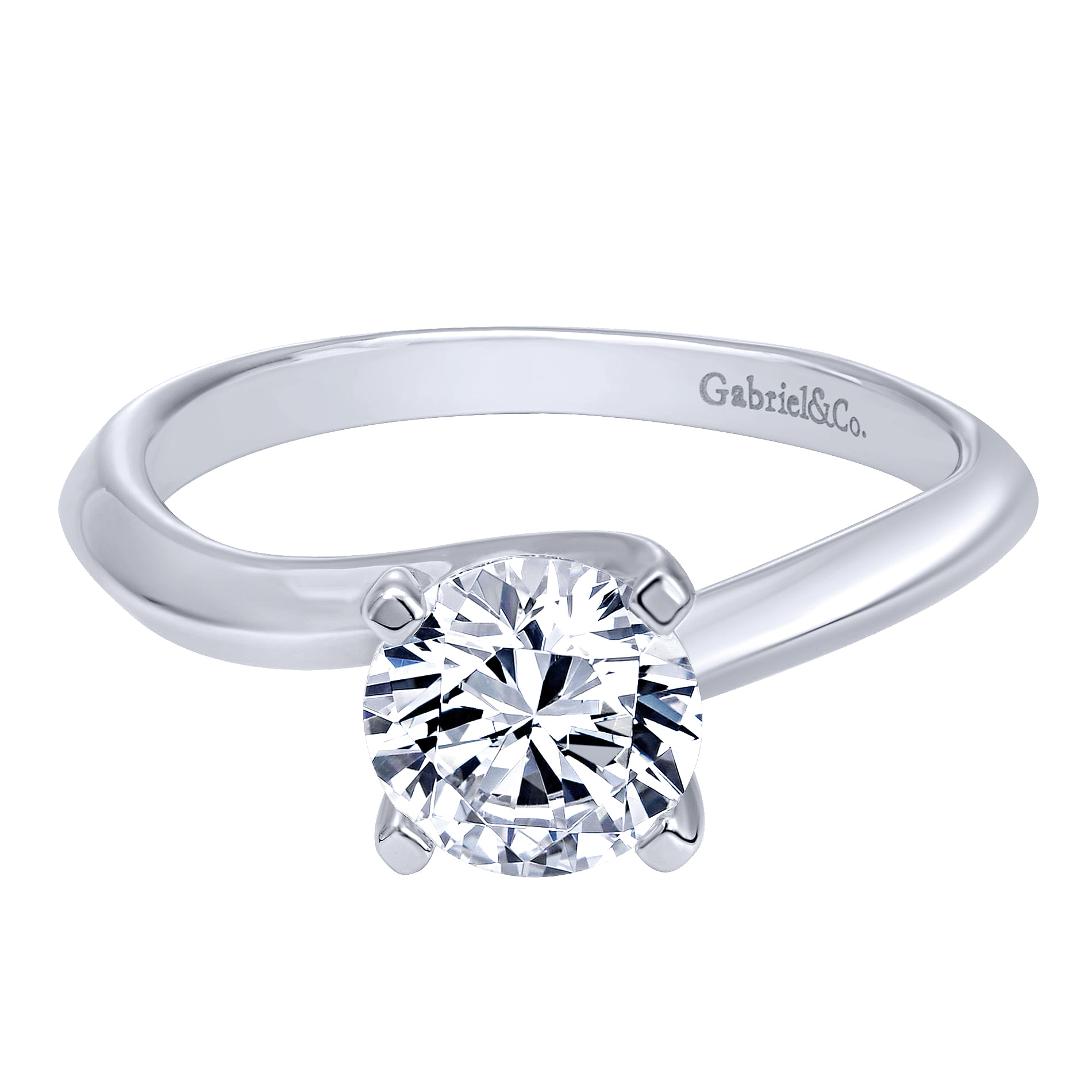 14k White Gold Bypass 14k White Gold Bypass