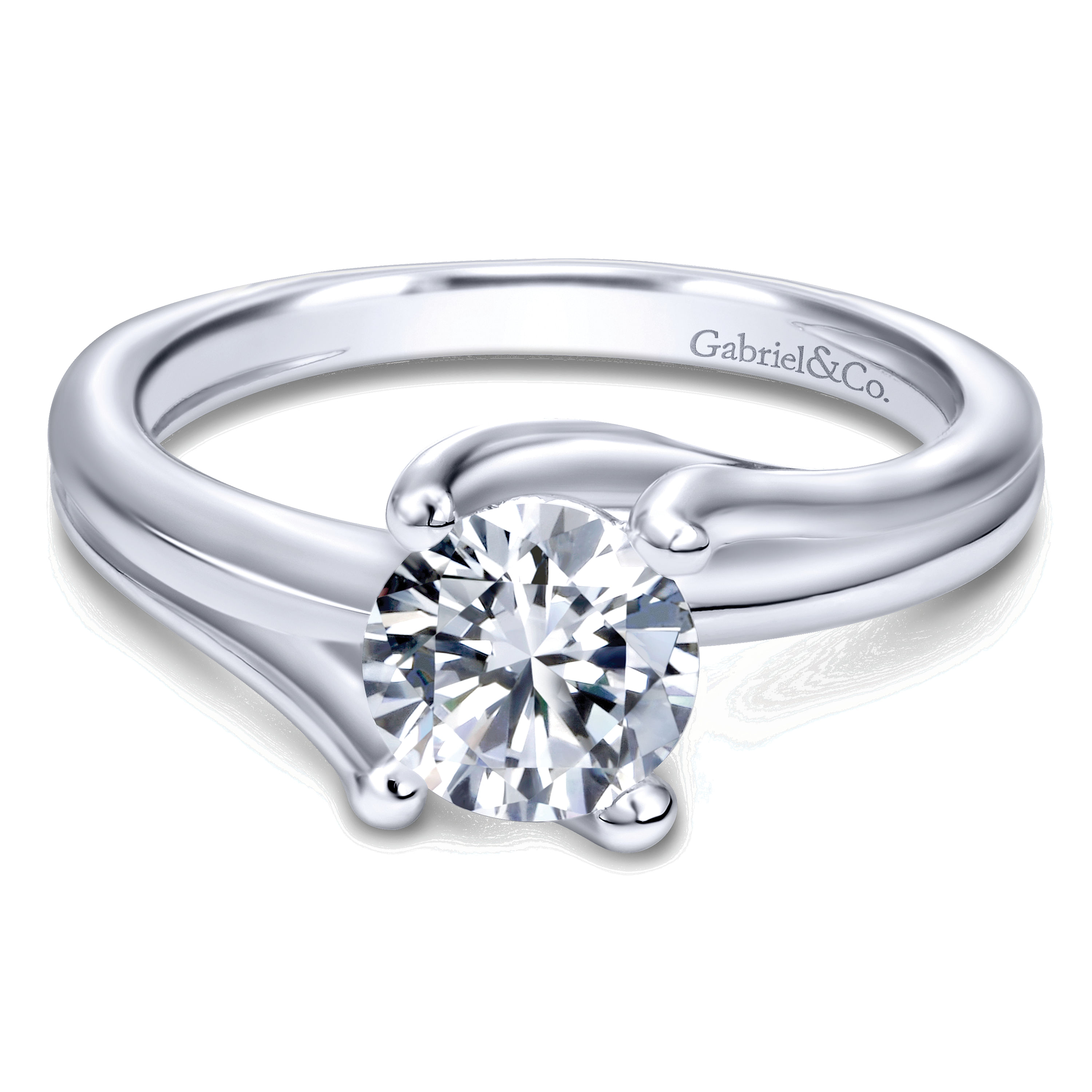 14k White Gold Bypass 14k White Gold Bypass