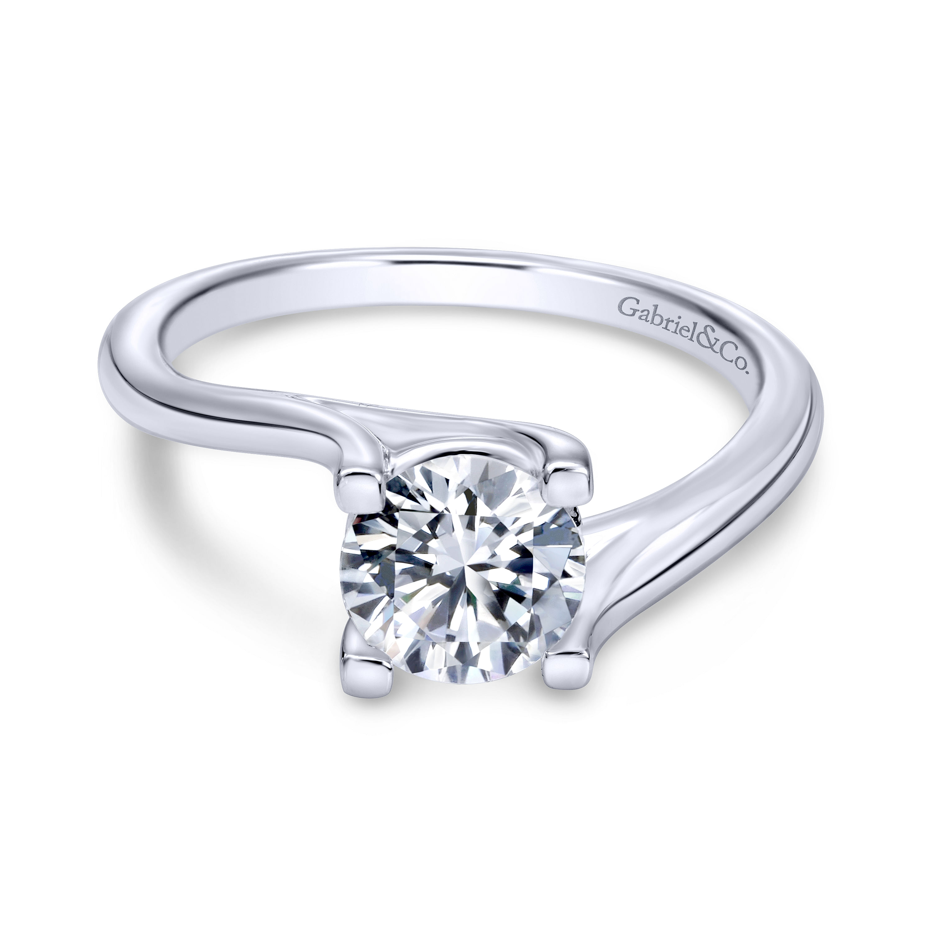 14k White Gold Bypass 14k White Gold Bypass