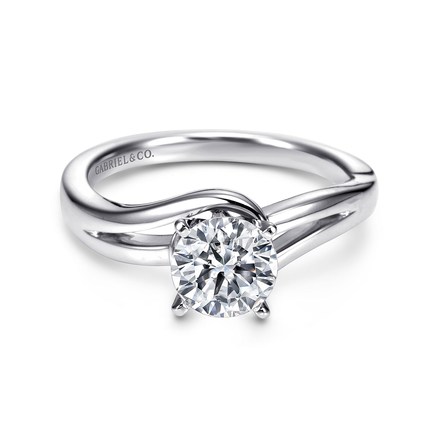14k White Gold Bypass 14k White Gold Bypass