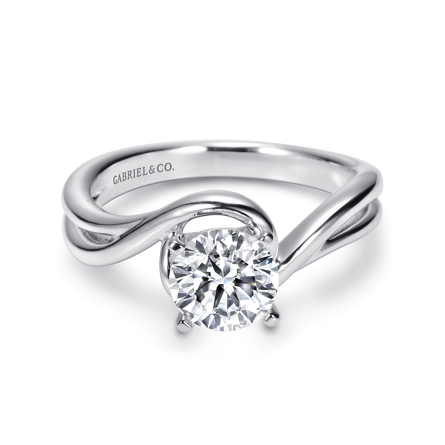 14k White Gold Bypass 14k White Gold Bypass