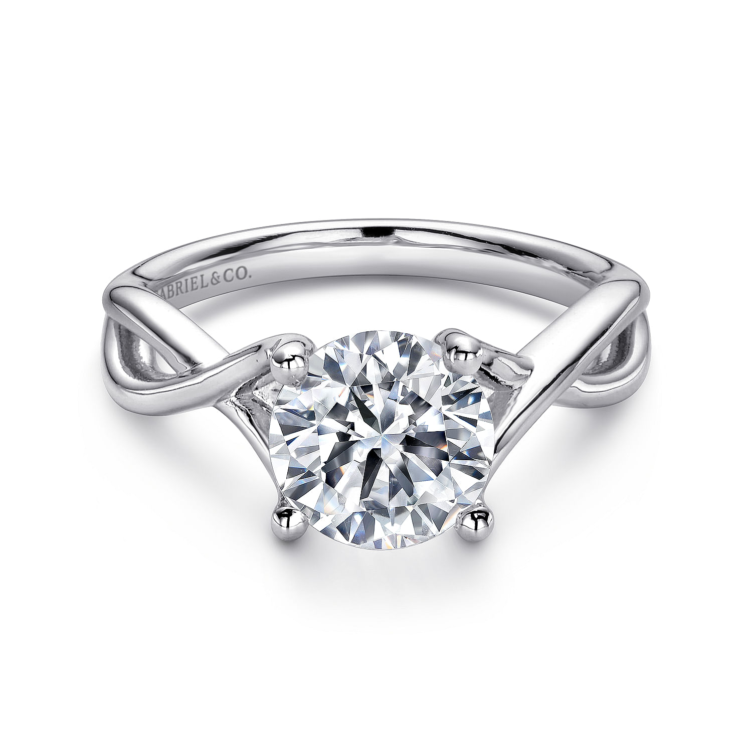 14k White Gold Bypass 14k White Gold Bypass