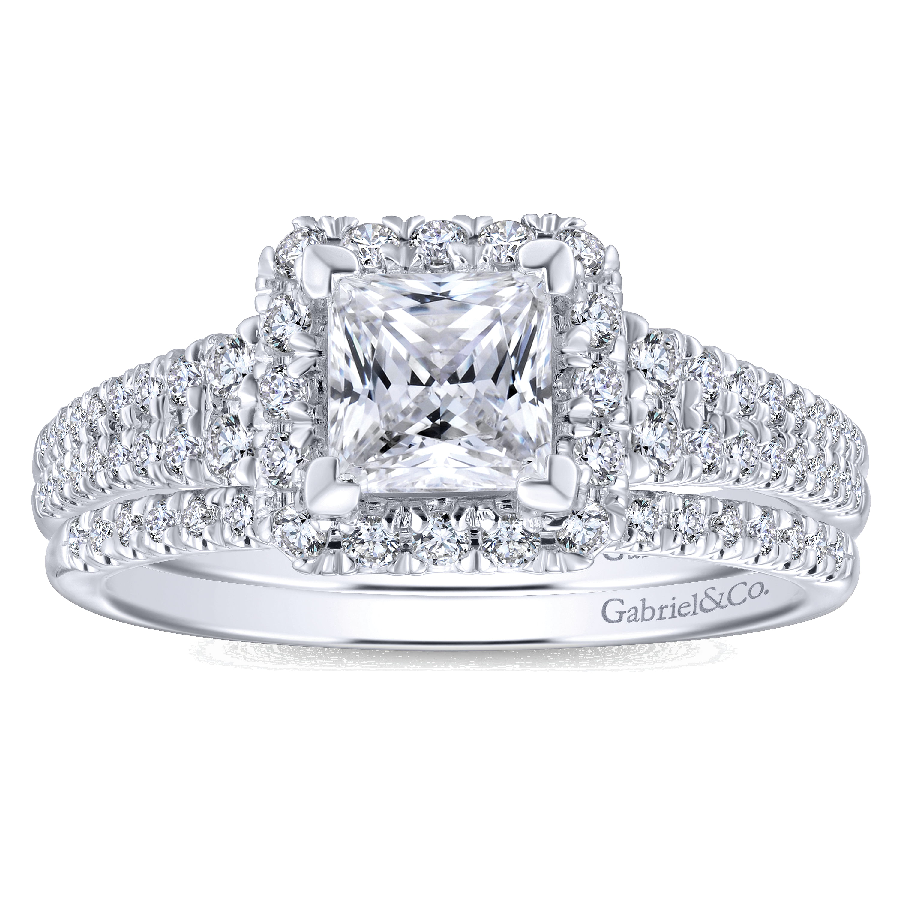 14k White Gold Contemporary Curved Wedding Band angle 4 14k White Gold Contemporary Curved Wedding Band angle 4