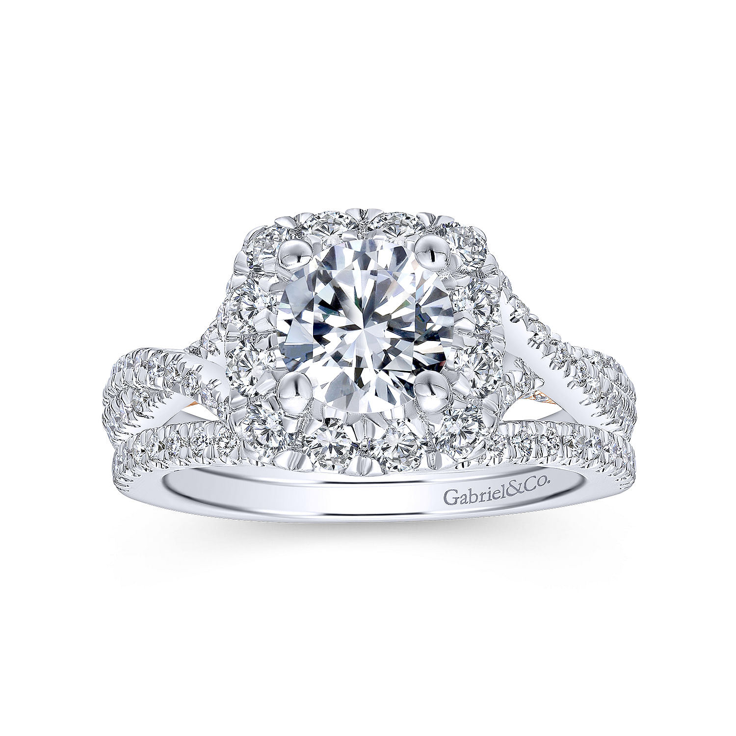 14k White Gold Contemporary Curved Wedding Band angle 4 14k White Gold Contemporary Curved Wedding Band angle 4
