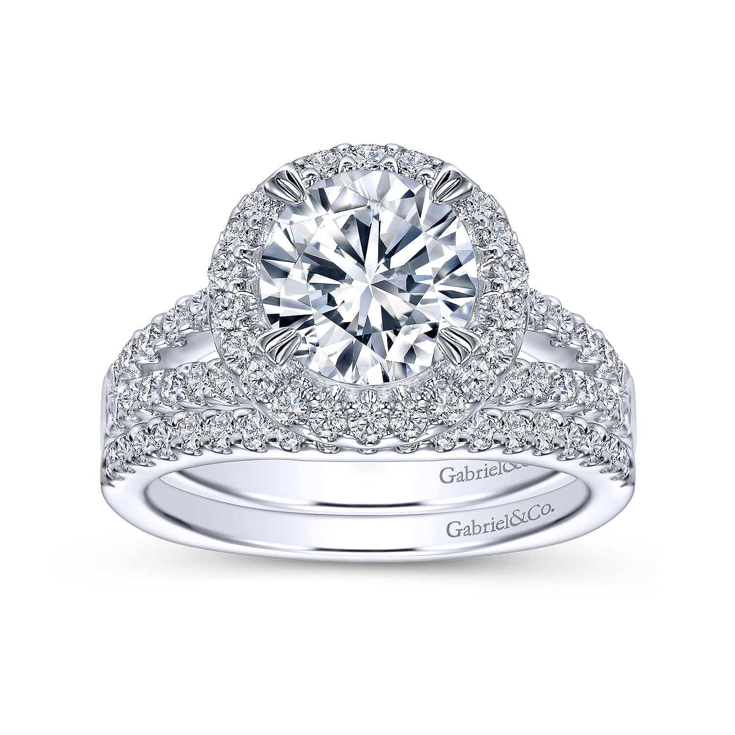 14k White Gold Contemporary Curved Wedding Band angle 4 14k White Gold Contemporary Curved Wedding Band angle 4