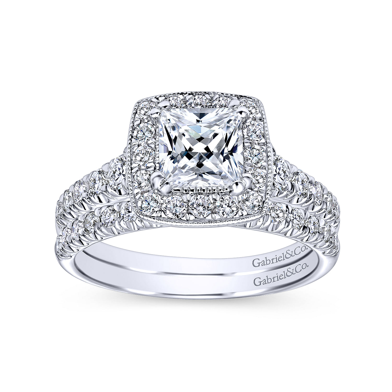 14k White Gold Contemporary Straight Wedding Band angle 4 14k White Gold Contemporary Straight Wedding Band angle 4