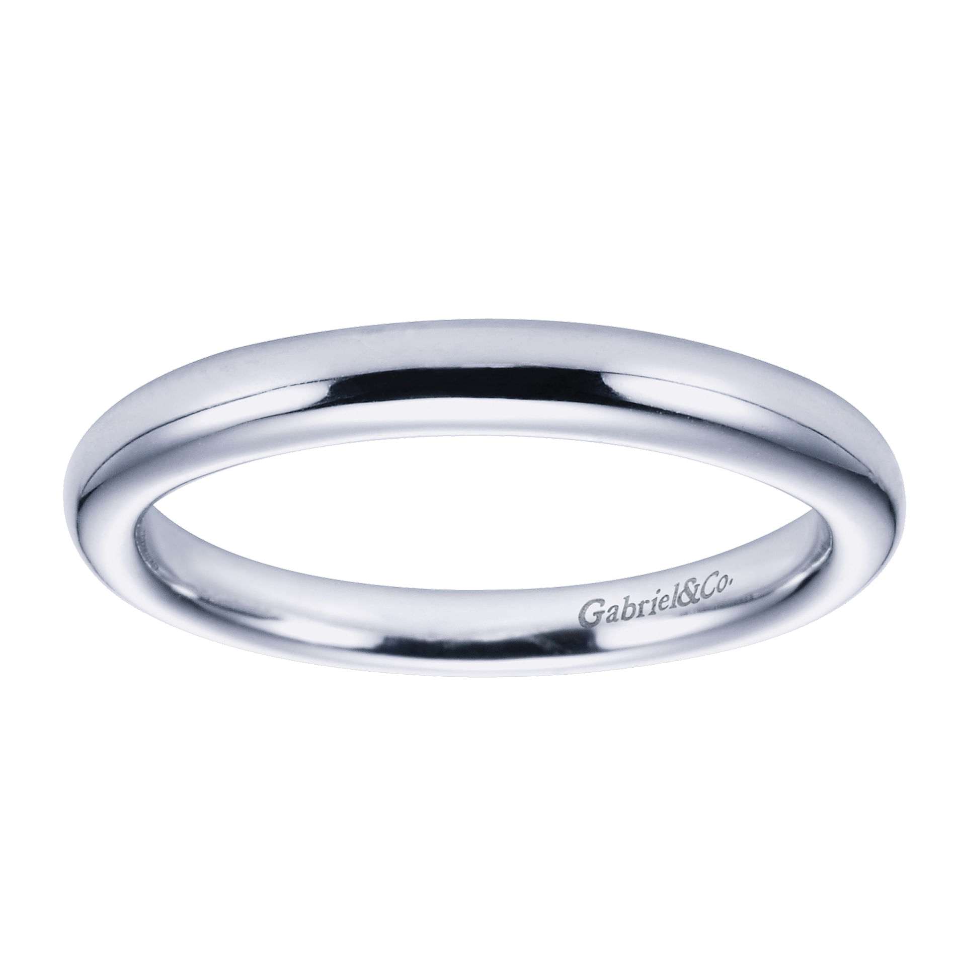 14k White Gold Contemporary Straight Wedding Band angle 5 14k White Gold Contemporary Straight Wedding Band angle 5