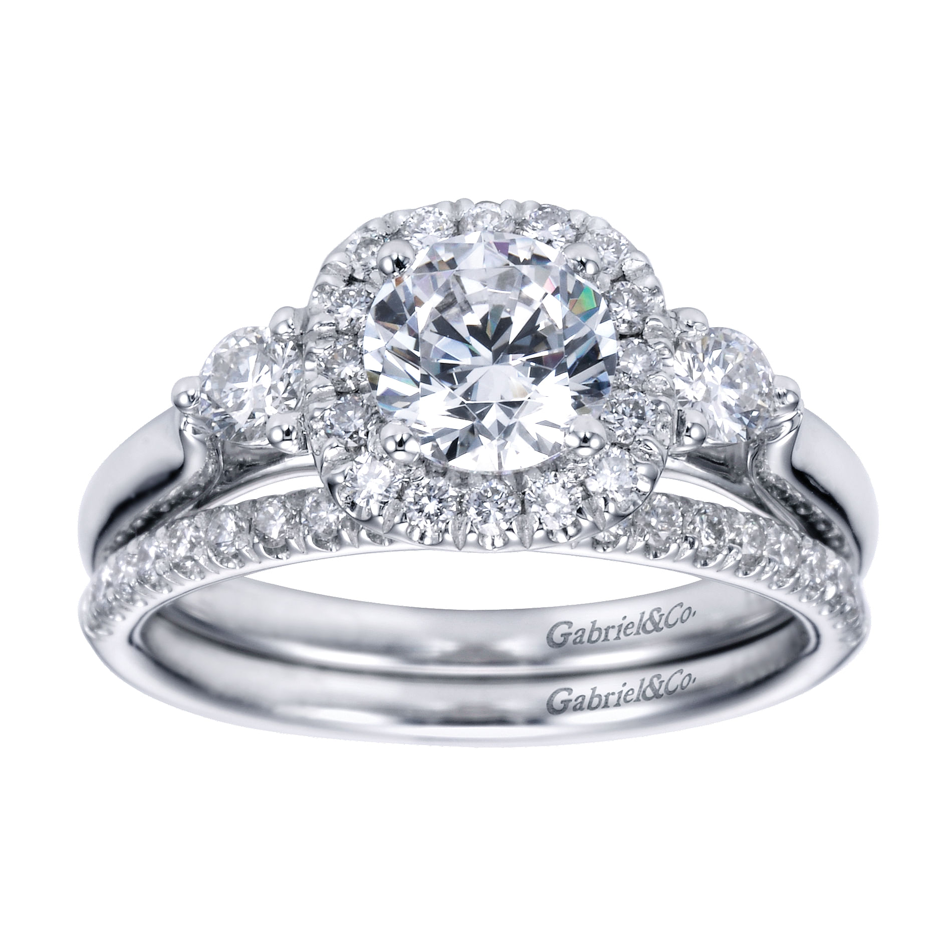 14k White Gold Contemporary Straight Wedding Band angle 4 14k White Gold Contemporary Straight Wedding Band angle 4