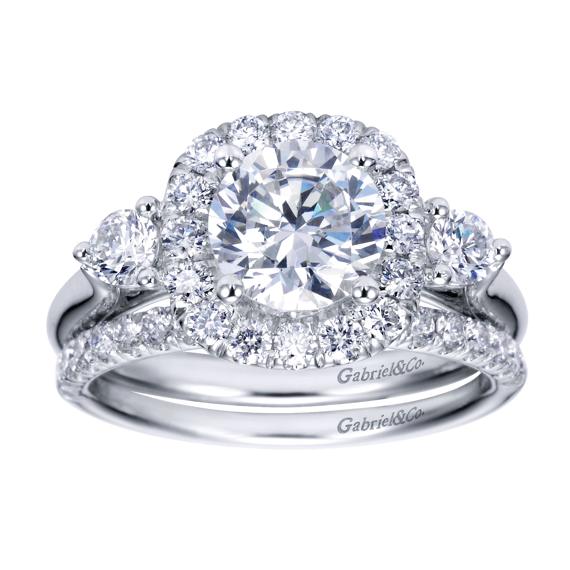 14k White Gold Contemporary Straight Wedding Band angle 4 14k White Gold Contemporary Straight Wedding Band angle 4